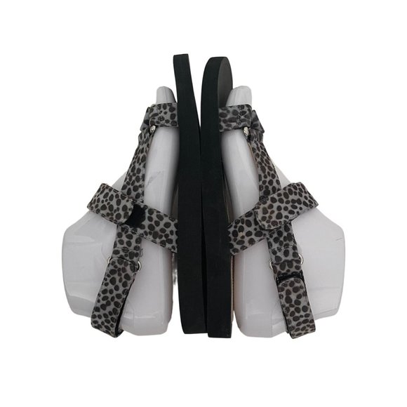 Stuart Weitzman Vail Sports Slingback Sandal Women's Gray Spotted, Size 6B NWOB - Picture 7 of 10